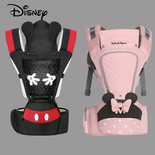Disney ergonómico porta bebé canguro negro Mickey bebé envoltura mochila bebés honda viaje 0-36 meses accesorios de bebé