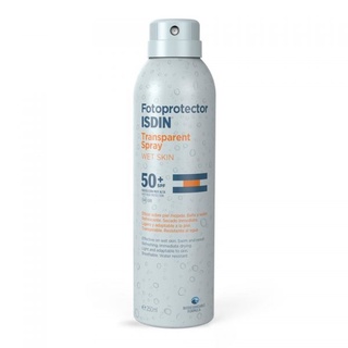 Fotoprotector Isdin Wet Skin Transparent Spray Fps50 X 200 ml (1)
