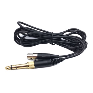 lucky* cable de audio de 6.3/3.5 mm jack para akg q701 k702 k240 k141 k271 k171 k181