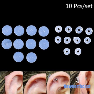 [newnorthcast 0323] piercing de silicona discos curativos anti hiperplasia junta de oreja anti invaginación