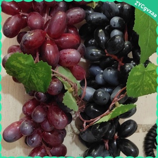 simulación de uva larga creativa artificial falsa uva variedad de colores y tamaños