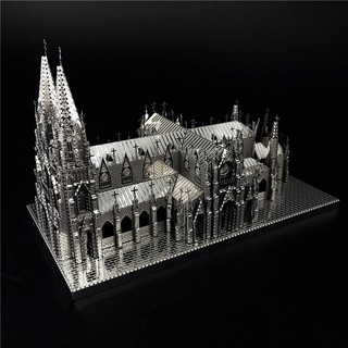 Rompecabezas Metálico 3D Modelo a Escala Catedral De San Patricio (1)