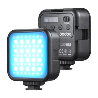Godox LITEMONS LED6R RGB LED luz de vídeo recargable Mini (1)