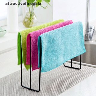 [atractivefinegala] toallero de hierro de alta calidad para cocina, armario, organizador de tela de lavado, estante de secado, producto caliente