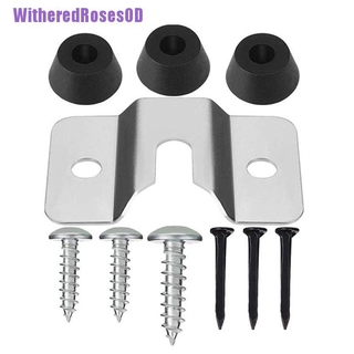 (witheredrosesod) soporte de montaje de tablero de dardos kit de hardware tornillos para colgar tablero de dardos (7)