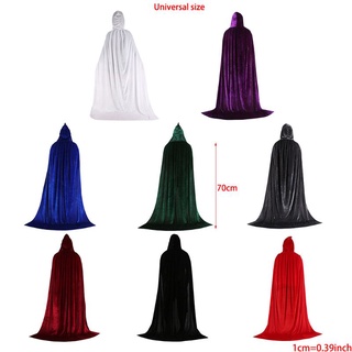 YGO All Saints' Day Hooded Cloak Long Velvet Cape for Christmas Halloween Dress up Costumes Festival party stage cape (2)
