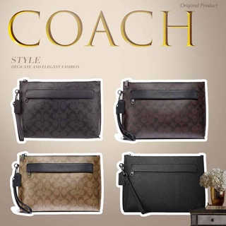 Coach cartera genuina/bolsas/F26071/F29508/bolsas de hombre/ Clutch/bolsa de embrague