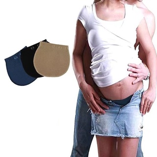 1 Pieza De Mujeres Ajustable Elástica Maternidad Embarazo Cintura Cinturón Extensor Ropa Pantalones Para Embarazadas Accesorios De Costura (5)