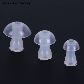 desertwatersky 4 piezas de audífonos domo tapones para oídos para audífonos de tres tamaños dws