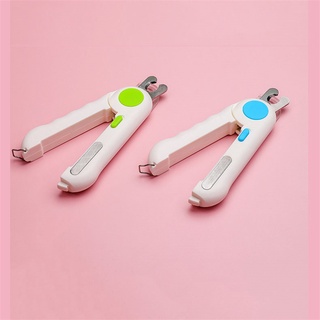 New Pet Grooming and Cleaning Products LED Light Anti-blood Position for Cats and Dogs Nail Nail Clippers