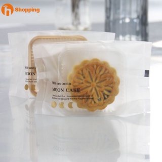 Ready❤ 100pcs Moon Cake Bag Package Bag Biscuit Dessert Candy Packaging Bags Plastic Bag mi1nisoso1 (1)