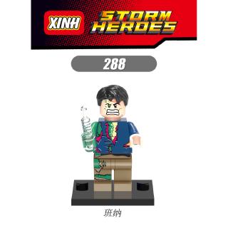 Lego Minifigures Superhero, Moonlight Knight, Captain of Wonder Building Block Toy (7)