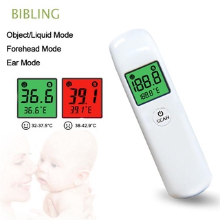 Babero Digital para el cuidado De la salud para bebés Adultos pantalla Lcd infrarrojo corporal medición De Temperatura termómetro