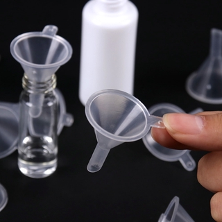 1PCS Plástico Pequeño Embudo Para Perfume Líquido Relleno De Aceite Esencial Botella Vacía Herramienta De Embalaje 3cm 5cm (4)