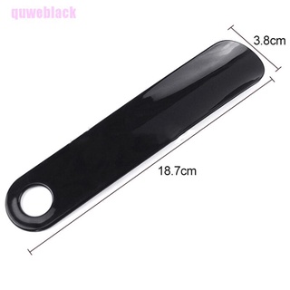 quweblack - zapatero portátil duradero, plástico profesional, color negro, 18,5 cm (4)