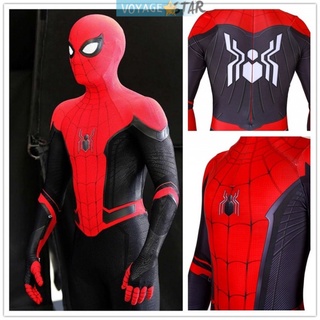 marvel spider-man lejos de casa cosplay disfraz impreso 3d spiderman mono superhéroe zentai traje