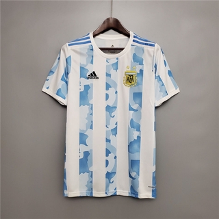 2020-2021 camiseta De fútbol Argentina Messi Camisa I personalizable nombre Nume (1)