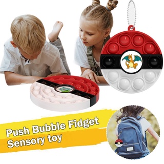 Tiktok Push Pop It Educational Sensory Bubble Fidget Toy For Kids Popet Toy fidget juguete pop