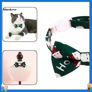 bl collar flexible para mascotas, gatos, perros, pajarita, ajustable para navidad