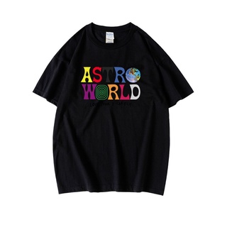 Astroworld Camisetas de gran tamaño ropa de moda 2021 nueva manga corta O-cuello Hip Hop Camisetas Casual