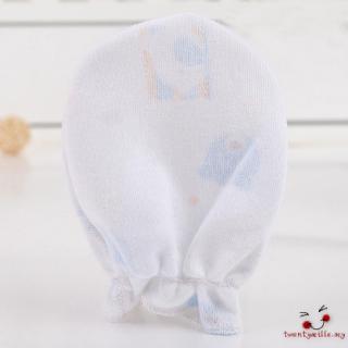 TYM guantes de algodón para recién nacidos Anti agarre 0-3 meses (6)