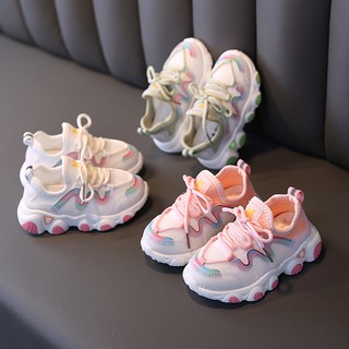 Zapatillas De Deporte Suaves De Malla Transpirables Para Bebés Y Niñas (1)