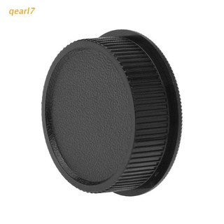 qearl7 tapa de la lente trasera + tapa del cuerpo cubierta de tornillo de montaje para universal 39 mm leica m39 l39 negro