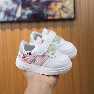 WALKERS 2021 nuevos zapatos de bebé recién nacido niños niñas diseño de dibujos animados primeros caminantes niños niños pequeños cuero de la PU suela suave zapatillas de deporte (4)