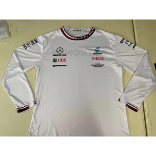 2021 nuevo Benz s F1 Team TOMMY HILFIGER camiseta de los hombres ciclismo de secado rápido camiseta de manga larga