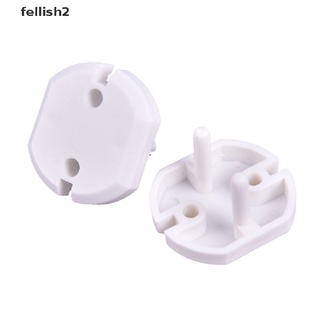 [fellish2] 10 unidades de enchufe eléctrico de la ue para bebé niños, protección de seguridad infantil, enchufes de choque mf