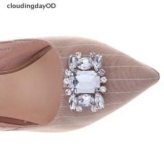 [CloudingdayOD] 1 Pieza De Zapatos De Mujer Decoración De Diamantes De Imitación De Aleación Clips Elegantes Hebillas Productos Populares