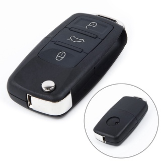 nuevo 3 botones durable práctico llave de coche seguro concierto compartimento llave del coche shell
