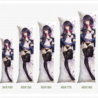 Funda de almohada Anime DARLING in the FRANXX ZERO TWO CODE:002, ropa de cama de doble cara, chica Sexy, Dakimakura, 3Dfunda de almohada anime abrazo (4)