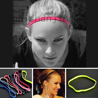 Heishanjing Gym fitness Yoga diadema deportiva antideslizante goma elástica Hairband nuevo