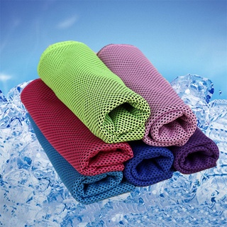 xufeng1 - toalla deportiva para mochileros, secado rápido, enfriamiento rápido, microfibra, sensación fría, refrigeración, natación, gimnasio, fitness, hielo, toalla, multicolor (9)
