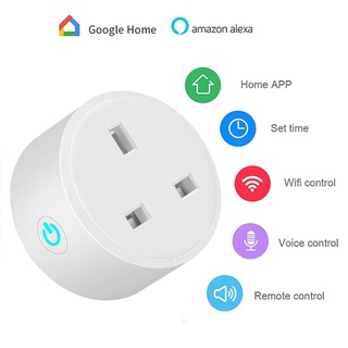 Enchufe Inalámbrico Inteligente WiFi Para Google Home IFTTT Amazon Alexa DySunbeymall (4)
