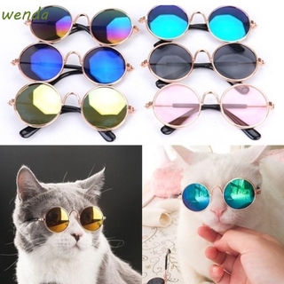 WENDA accesorios para perros/lentes para mascotas/suministros para mascotas/lentes de sol/foto/accesorios Multicolor/perro/perro encantador/ropa de ojos Multicolor/Multicolor (1)