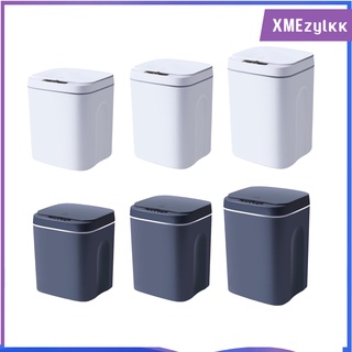 [XMEZYLKK] 12L/14L/16L Touch Free Trash Can Intelligent Induction Auto Smart Motion Sensor Home Office Automatic Garbage Bins with