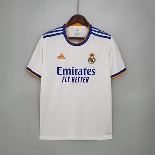 21/22 RM REAL MADRID Home I camiseta de fútbol blanca