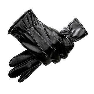 Roomcor 1 Par guantes De cuero Sintético a prueba De agua antideslizantes/guantes Para Motociclista/Motocicleta/invierno (8)