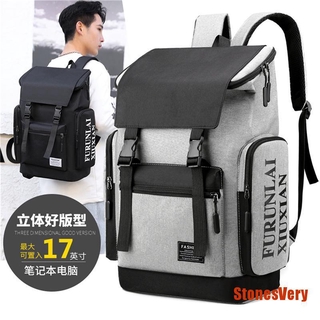 STRY moda hombres mochila portátil mochila de viaje mochilas masculinas adolescentes niño