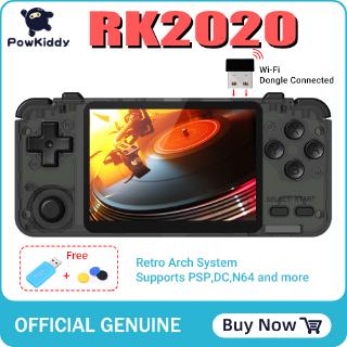 Rk2020 consola Retro de 3.5 pulgadas Ips pantalla portátil de mano consola de juegos Ps1 N64 juegos de videojuegos juegos 3D