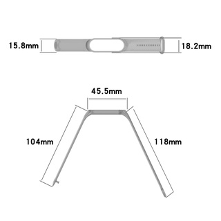 INVI For Xiaomi-Mi Band 5/6 TPU Strap Belt Waterproof Breathable Bracelet Wristband (2)