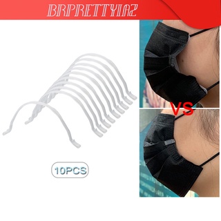 10Pcs 3D máscaras faciales soporte interior soporte soporte cómodo respiración