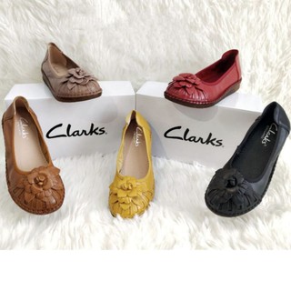 Clarks flor zapatos planos