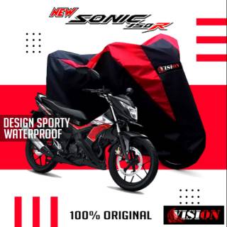 Supra Revo Jupiter Satria Fu MX Honda Sonic - funda para motocicleta (rojo)