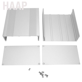 Haap Ujew Caja De Aluminio Plata DIY Placa De Circuito Electrónico Proyecto PCB Instrumentos (9)
