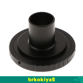 [brkokiya2] anillo t2 para lente de cámara nikon slr + adaptador de montaje de microscopio de 0,91 pulgadas/23,2 mm (6)