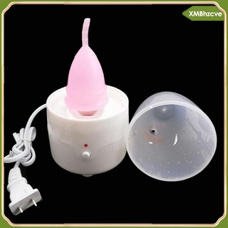 [ZCVE] esterilizador de copa Menstrual vaporizador portátil, vaporizador de alta temperatura, Control de un botón para la mayoría