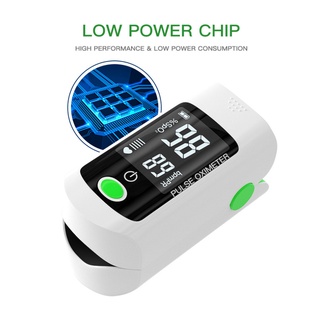 Oxímetro de pulso con Clip de dedo/Monitor de oxígeno en sangre/pulso dedo/medidor de ritmo cardíaco/rong